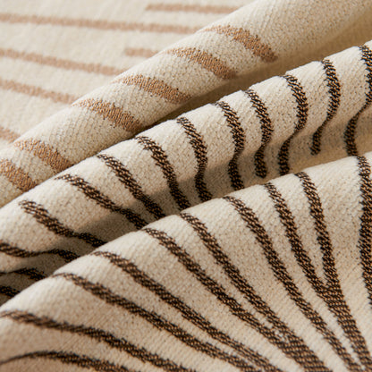 Dandelion Reversible Striped Couch Throw Cover for Living Room Pet Sofa Slipcovers Couch Protector