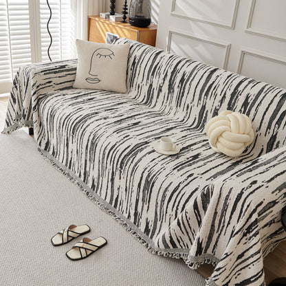 Reversible Sofa Throw Blanket, Couch Cover Sofa Slipcover for Most Shape Sofas