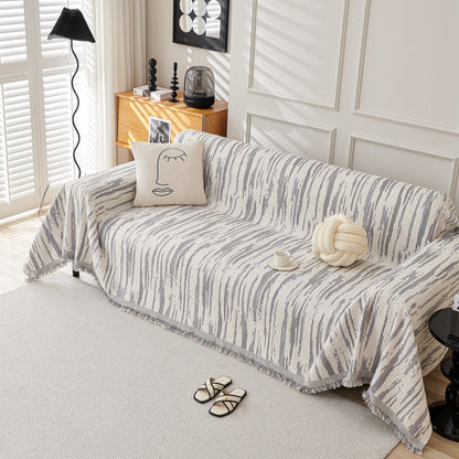 Reversible Sofa Throw Blanket, Couch Cover Sofa Slipcover for Most Shape Sofas