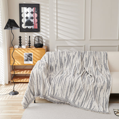 Reversible Sofa Throw Blanket, Couch Cover Sofa Slipcover for Most Shape Sofas