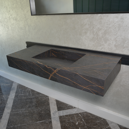 Handcrafted Dekton - Laurent Engineered Porcelain Sink (ES-054)