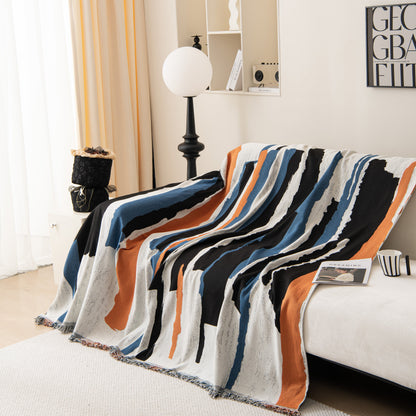 Colorful Chenille Sofa Throw Cover, Fashionable Soft Washable Couch Protector, Sectional Sofa Covers