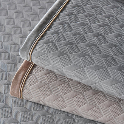 Geometric 3D Sofa Cover, Non-Slip Couch Protector for Seat, Backrest & Armrest