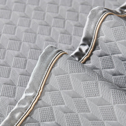 Geometric 3D Sofa Cover, Non-Slip Couch Protector for Seat, Backrest & Armrest
