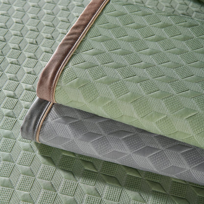 Geometric 3D Sofa Cover, Non-Slip Couch Protector for Seat, Backrest & Armrest