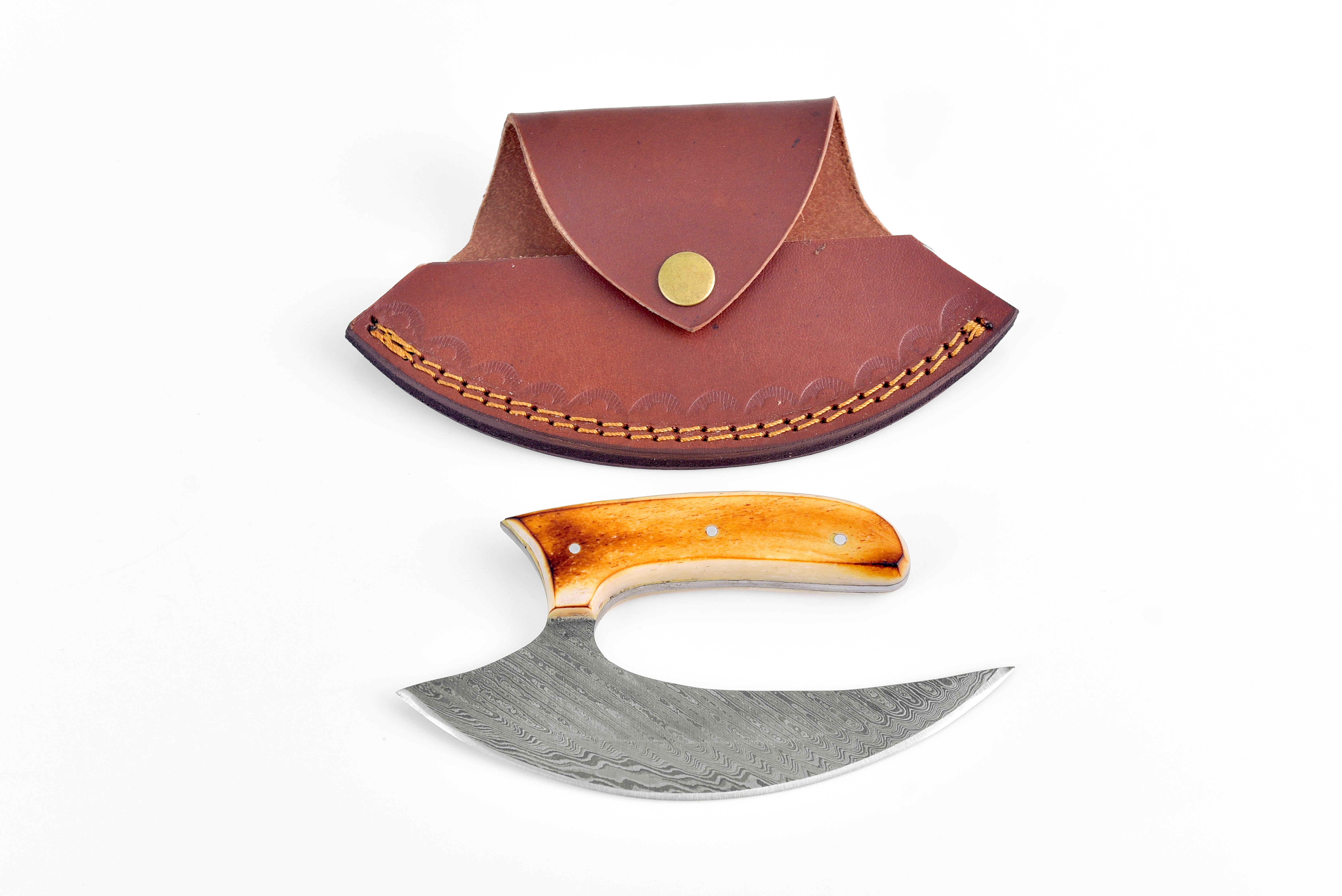 Damascus Steel Burnt Bone  TK-103