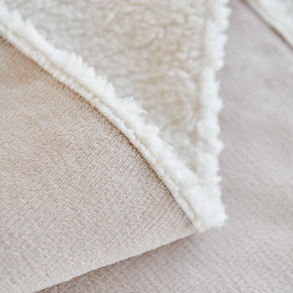 Thick Sherpa Fleece Sofa Protector Cover Stylish Durable Slipcovers for Couches and Chairs
