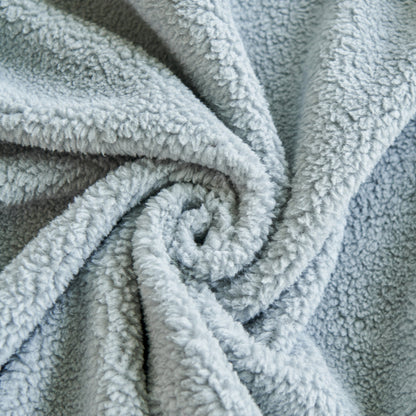 Thick Sherpa Fleece Sofa Protector Cover Stylish Durable Slipcovers for Couches and Chairs
