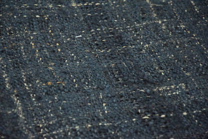 Timbergirl Textured Indigo 100% Jute Handmade Rug