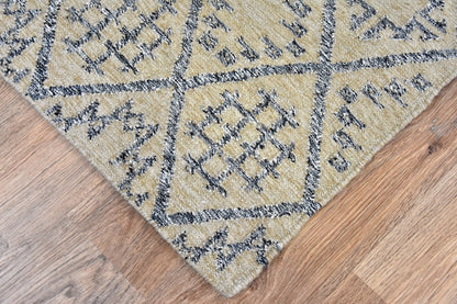 Timbergirl Kilim Craft Grey Wool Handmade Rug