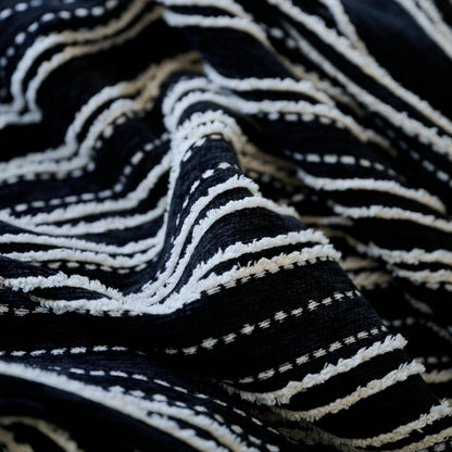 Vintage-Inspired Striped Blankets for Couch Covers Luxury Couch Throw Cover with Timeless Elegance
