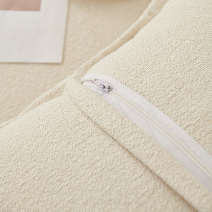 Luxurious Teddy Velvet Solid Sofa Towel - Non-Slip Waterproof Sofa Cover Furniture Protector and Pet Couch Cover