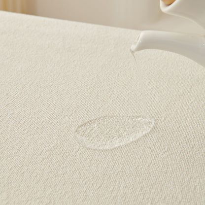 Luxurious Teddy Velvet Solid Sofa Towel - Non-Slip Waterproof Sofa Cover Furniture Protector and Pet Couch Cover