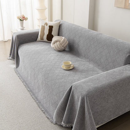 Soft Textured Couch Cover Slipcover Blanket, Modern Couch Covers for Dogs Washable