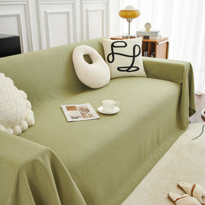 Teddy Throw Blanket and Stylish Slipcover for Couch, Waterproof Sofa Cover for Pets