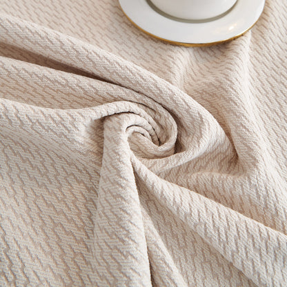 Waterproof Scratch Proof Herringbone Large Throw Blanket for Couch, Chenille Couch Cushion Covers for Pets