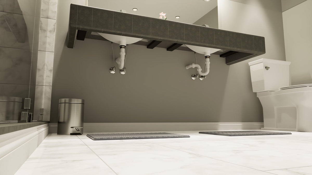 The Original Floating Bathroom Vanity Kit™ with Original Vanity Bracket®