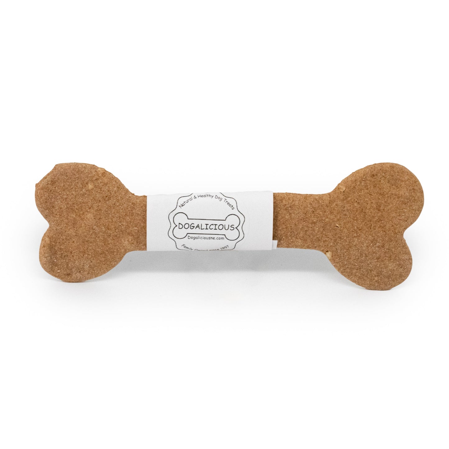 Peanut Butter & Honey Jumbo Dog Biscuit | Dogalicious