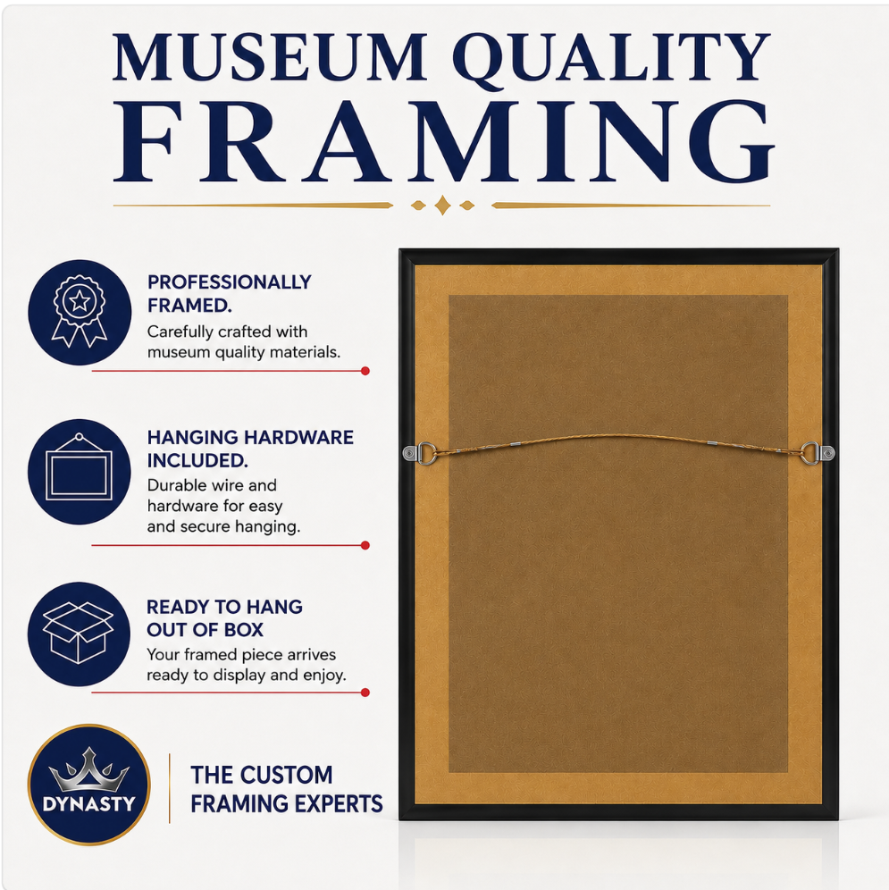 Tom Brady & David Ortiz 8" x 10" Framed Championship Trophy Photo with Engraved Autographs