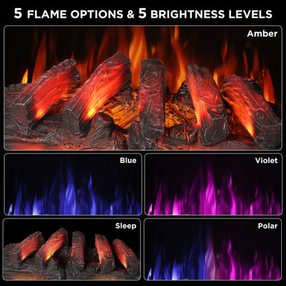 Eternal Flame EF30-PB Electric Fireplace Logs