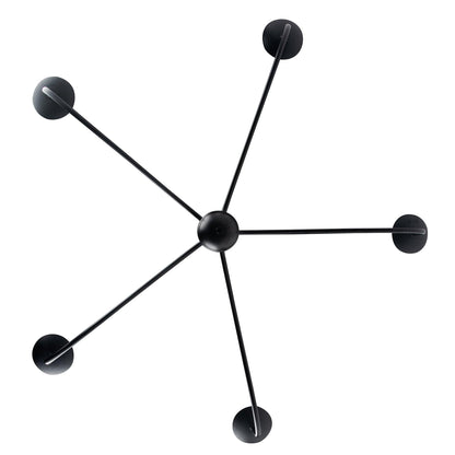 Ellie 5-Light Elegant Industrial Dimmable Chandelier