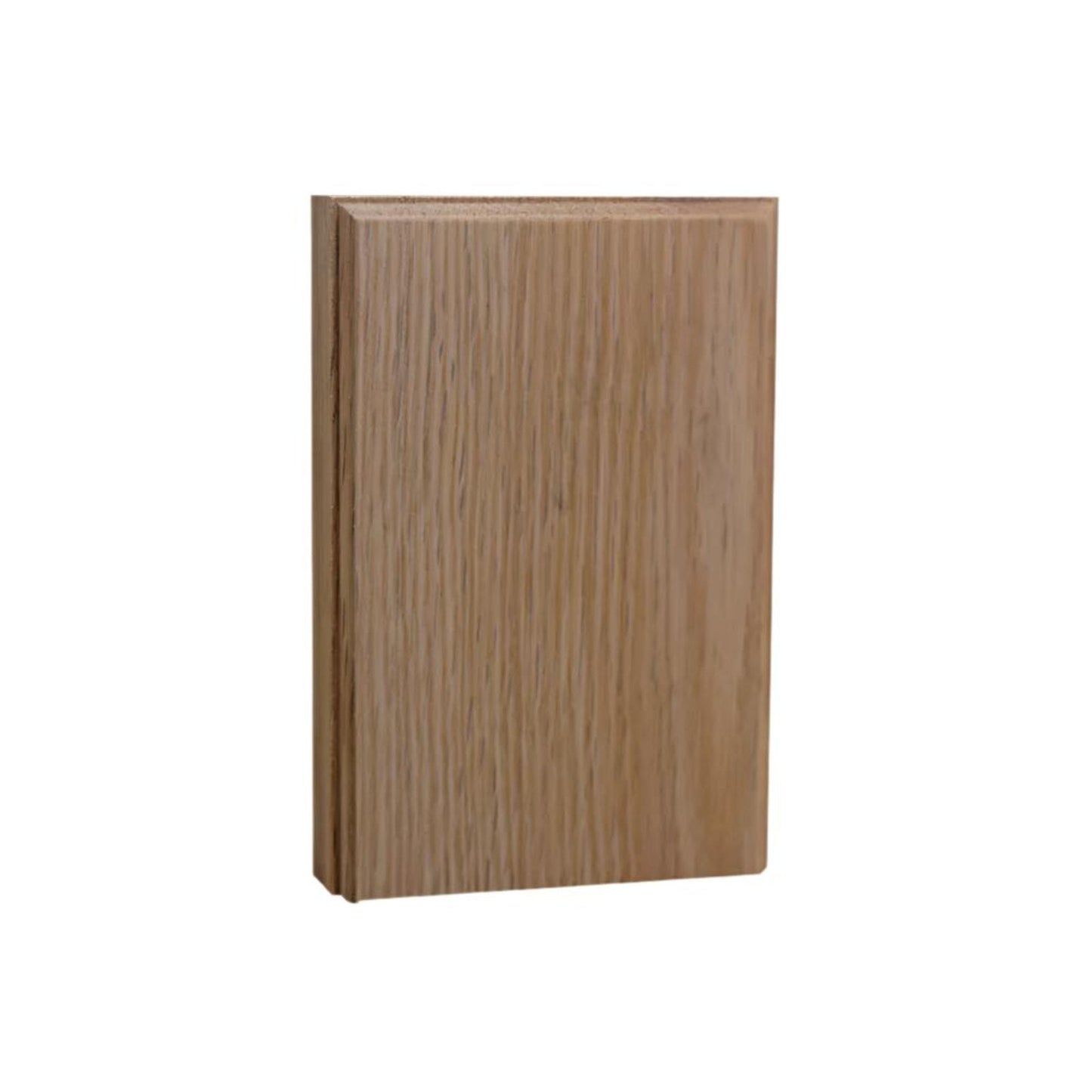 EWAP46 Casing Plinth Block 1 inch x 4 Inch x 6 inch Tall Unfinished