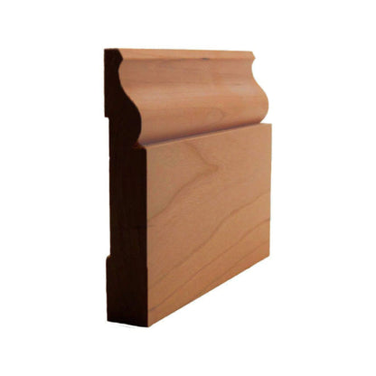EWBB11 Colonial Baseboard 4" Tall x 11/16" Moulding. Unfinished