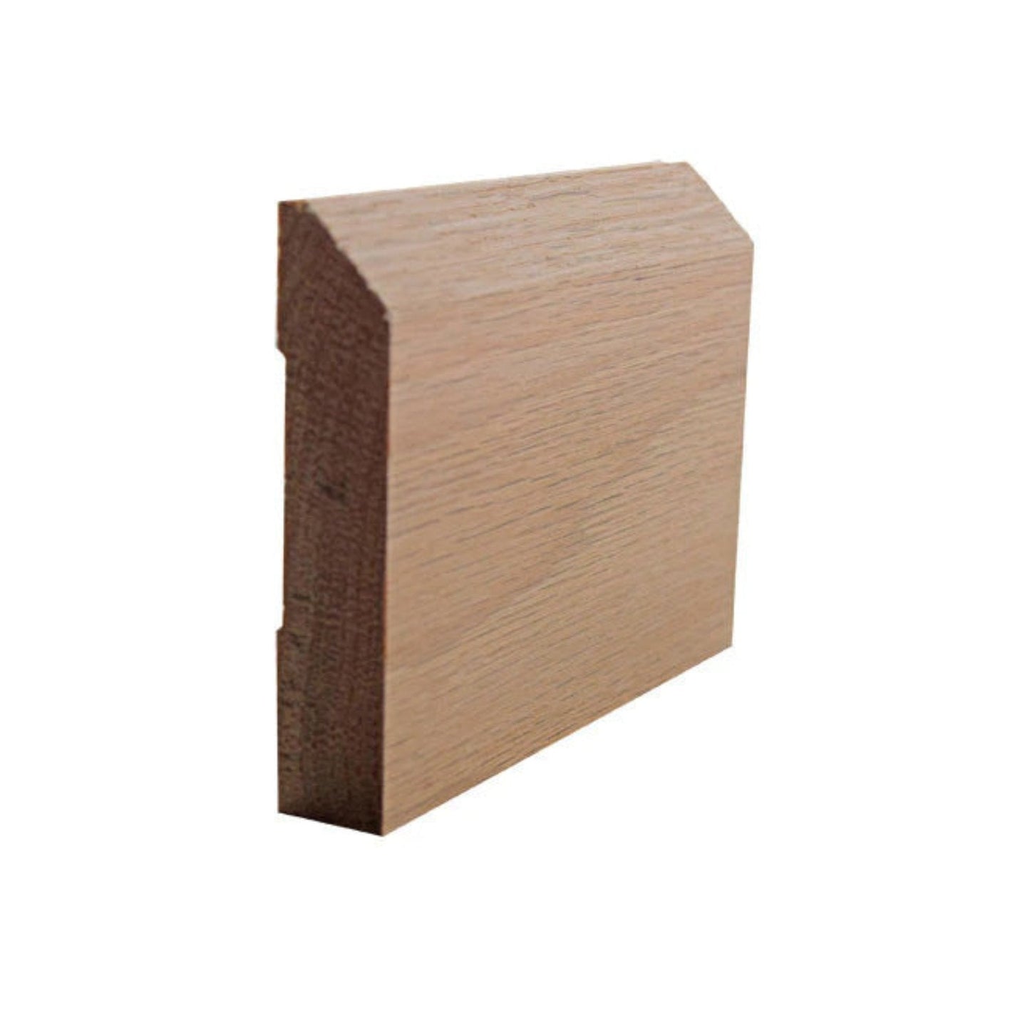 EWBB14 Beveled Edge Baseboard 3-1/2" Tall x 11/16" Moulding Unfinished