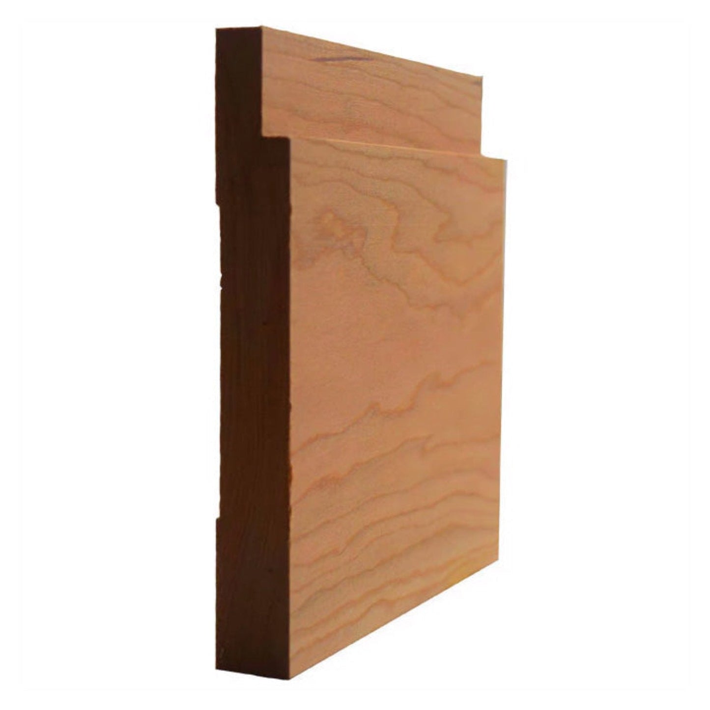 EWBB18 Notched Baseboard 5-1/4" Tall x 11/16"Moulding. Unfinished