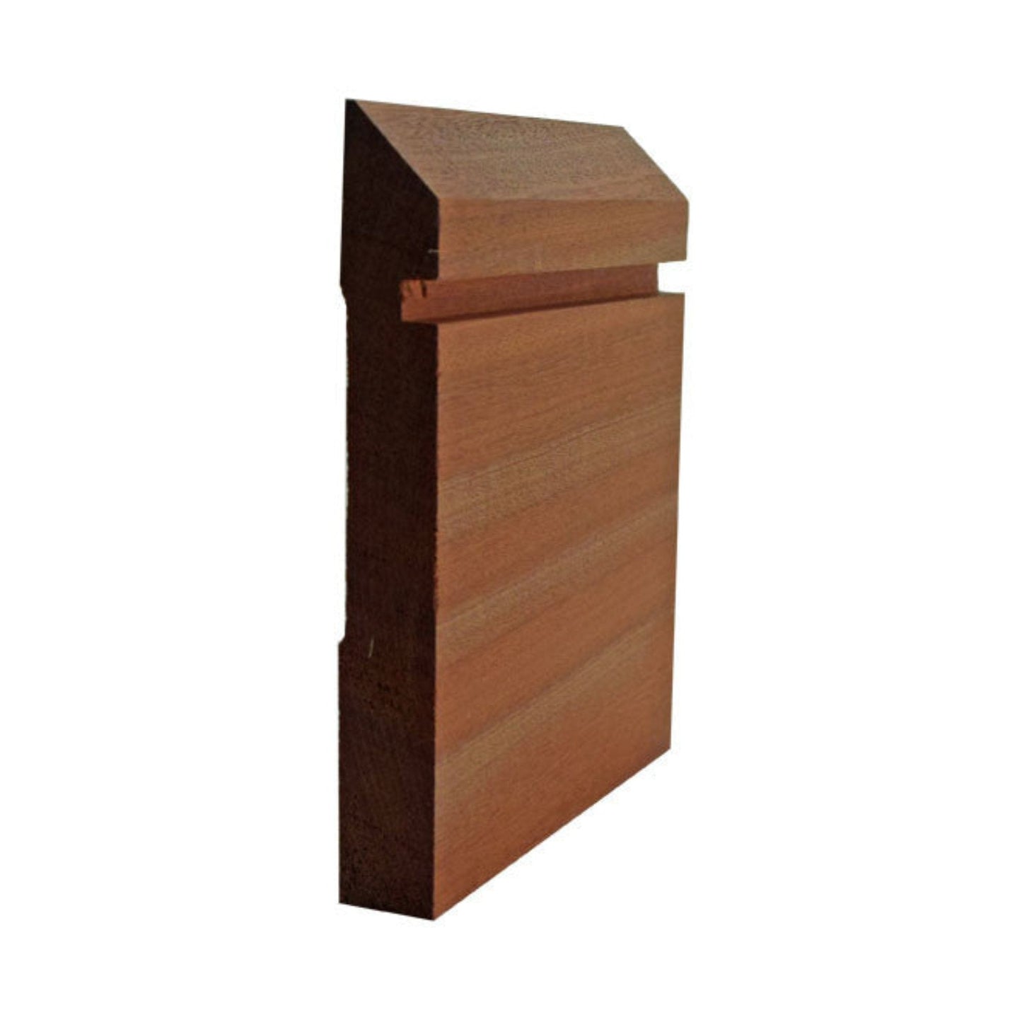 EWBB20 Bevel Groove 5-1/4" Tall x 11/16" Baseboard Moulding Unfinished