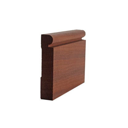 EWBB25 Beaded 3-1/2" Tall x 3/4" Baseboard Moulding. Unfinished
