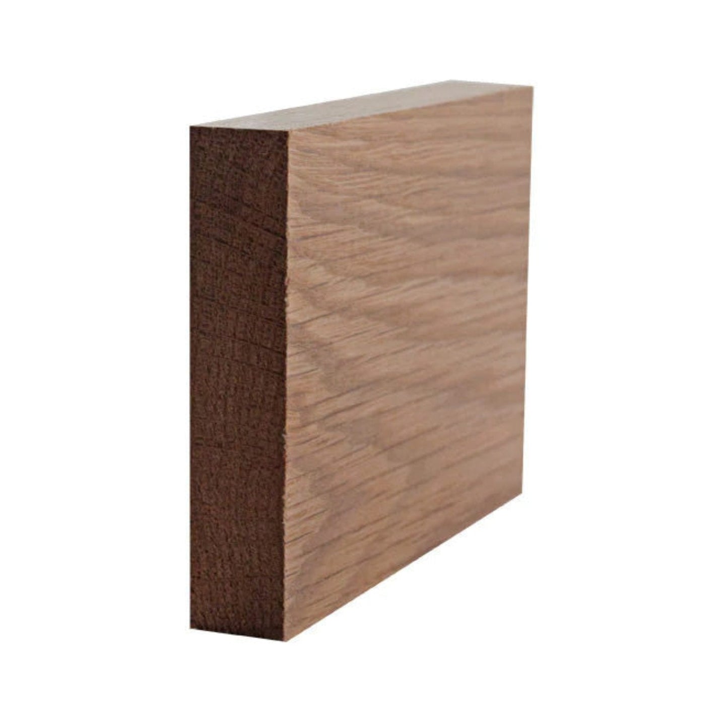 EWBB52 Square edge 3-1/2" Tall x 3/4" Baseboard Moulding. Unfinished