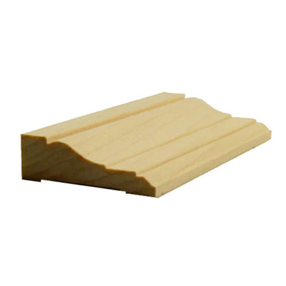 EWCA11 Colonial Casing 2-3/8" wide x 3/4" Trim. Unfinished Moulding