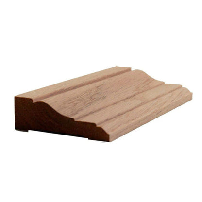 EWCA11 Colonial Casing 2-3/8" wide x 3/4" Trim. Unfinished Moulding