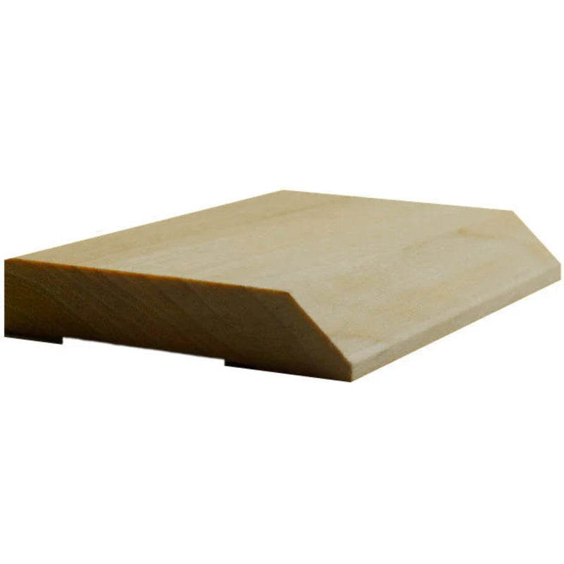 EWCA39 Beveled Casing 3-1/2" wide x 3/4" Molding. Unfinished Trim