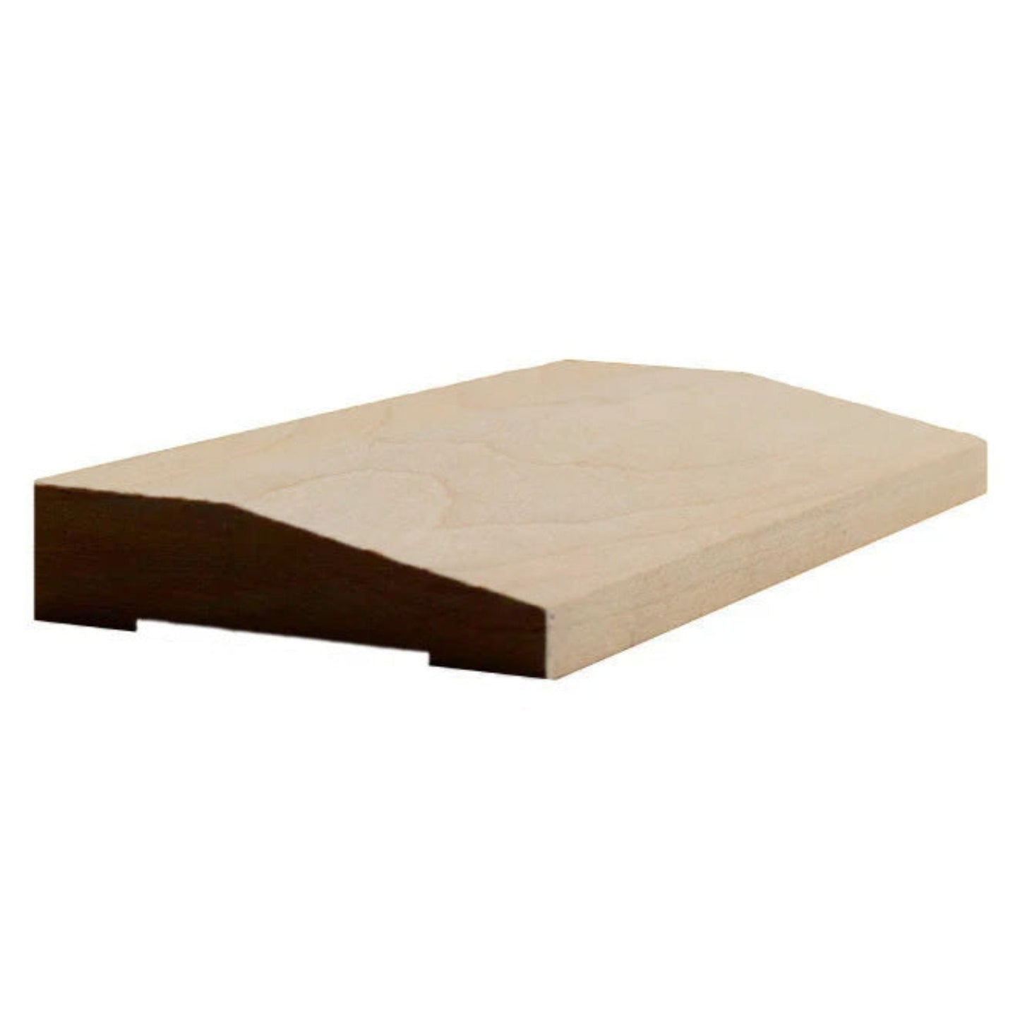 EWCA41 Beveled Modern Casing 2-1/2" wide x 3/4" Contemporary Unfinished Trim
