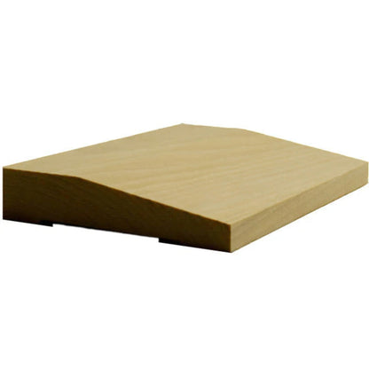 EWCA42 Contemporary 3-1/2" wide x 3/4" Beveled Casing. Unfinished Trim