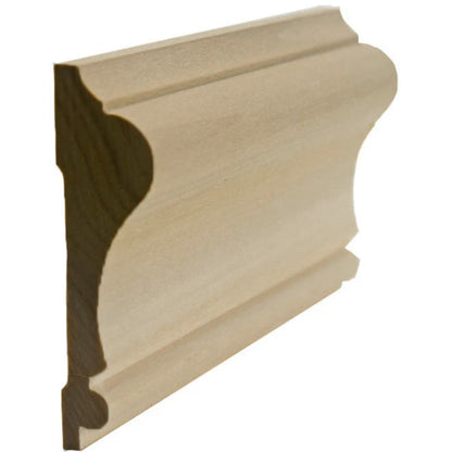 EWCH11 Colonial Chair Rail 2-3/4" Tall x 3/4" Trim Moulding. Unfinished