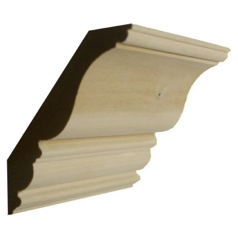 EWCR27 Crown 7/8" x 4-1/2" Unfinished 3-1/2" Rise x 2-7/8" Run