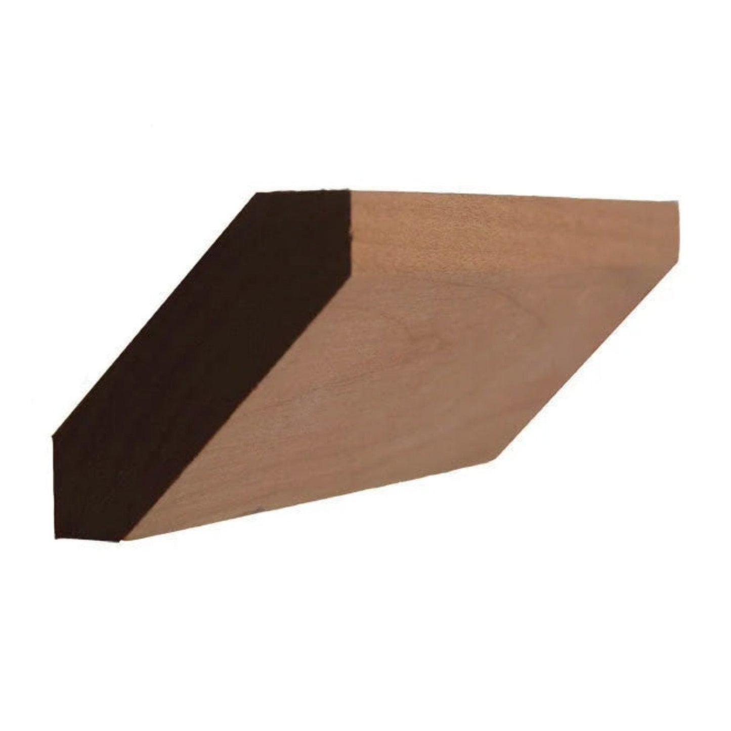 EWCR37 Crown 3/4" x 2-3/4" Unfinished 1-7/8" High x 1-7/8" Deep