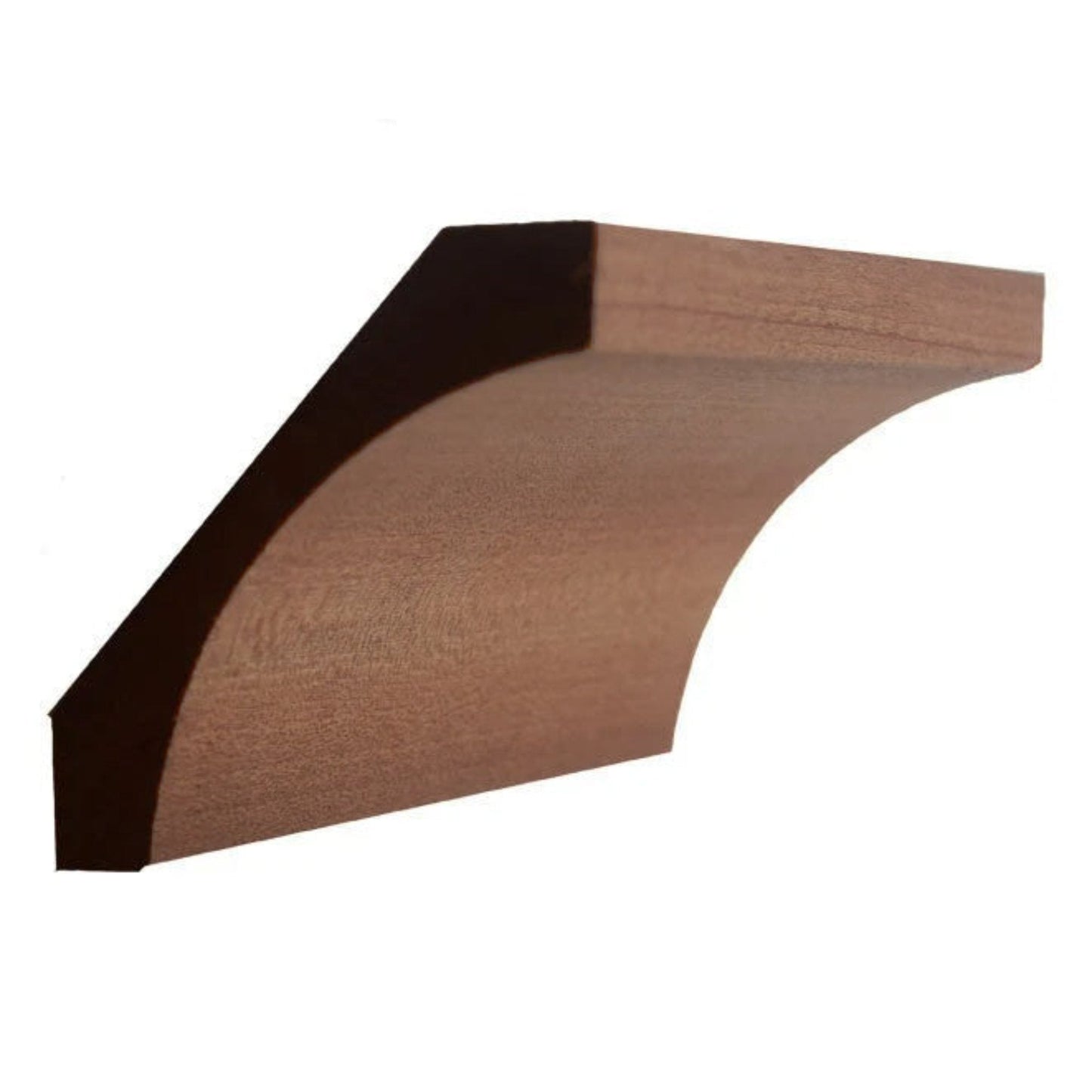 EWCR40 Cove Crown 3/4" x 3-3/4" Unfinished 2-5/8" High x 2-1/2" Deep