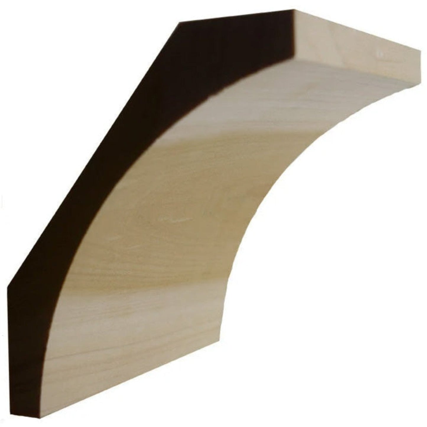 EWCR41 Cove Crown 1-3/8" x 6-3/16 Unfinished 4" High x 4-5/8" Deep