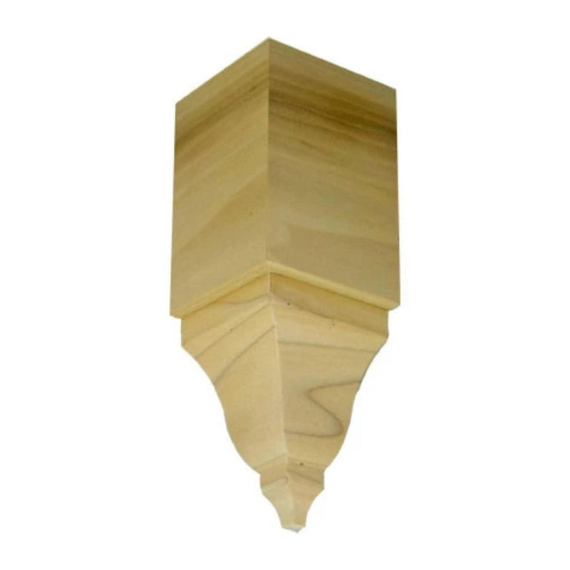 EWCR61 Crown Inside Corner Block 3-1/2 Tall x 2-3/8 deep. Unfinished