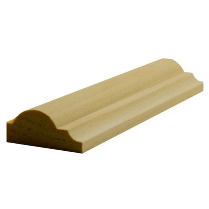 EWPM33 Nose & Cove Panel Molding 1-1/4" wide x 9/16" Trim. Unfinished