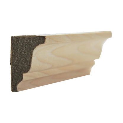 EWSC16 Solid Crown 1-3/8" High x 1" Deep Moulding. Unfinished