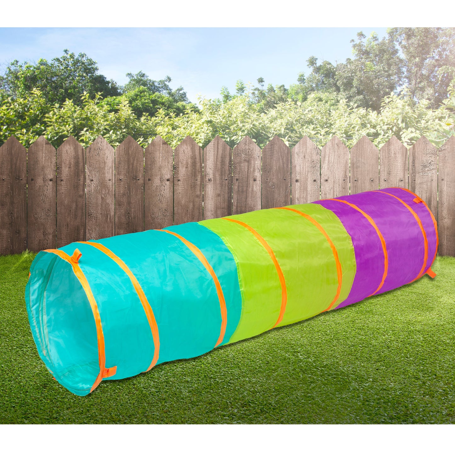 Collapsible 6-foot Play Tunnel for Kids