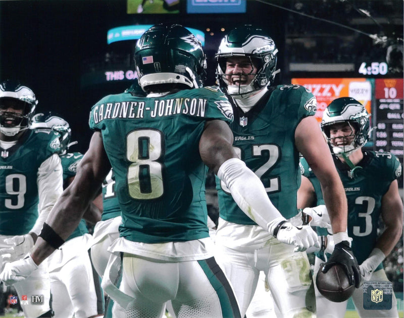 CJ Gardner-Johnson & Reed Blankenship Philadelphia Eagles 8" x 10" Football Photo