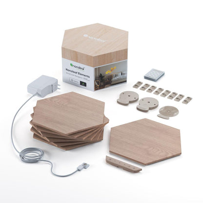 Elements Smarter Kit (7 Panels) | Birchwood Hexagons