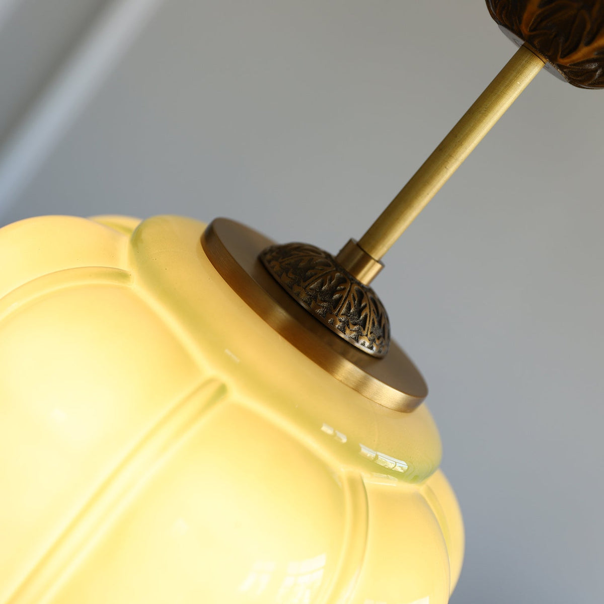 Eloise Glass Lantern Ceiling Lamp