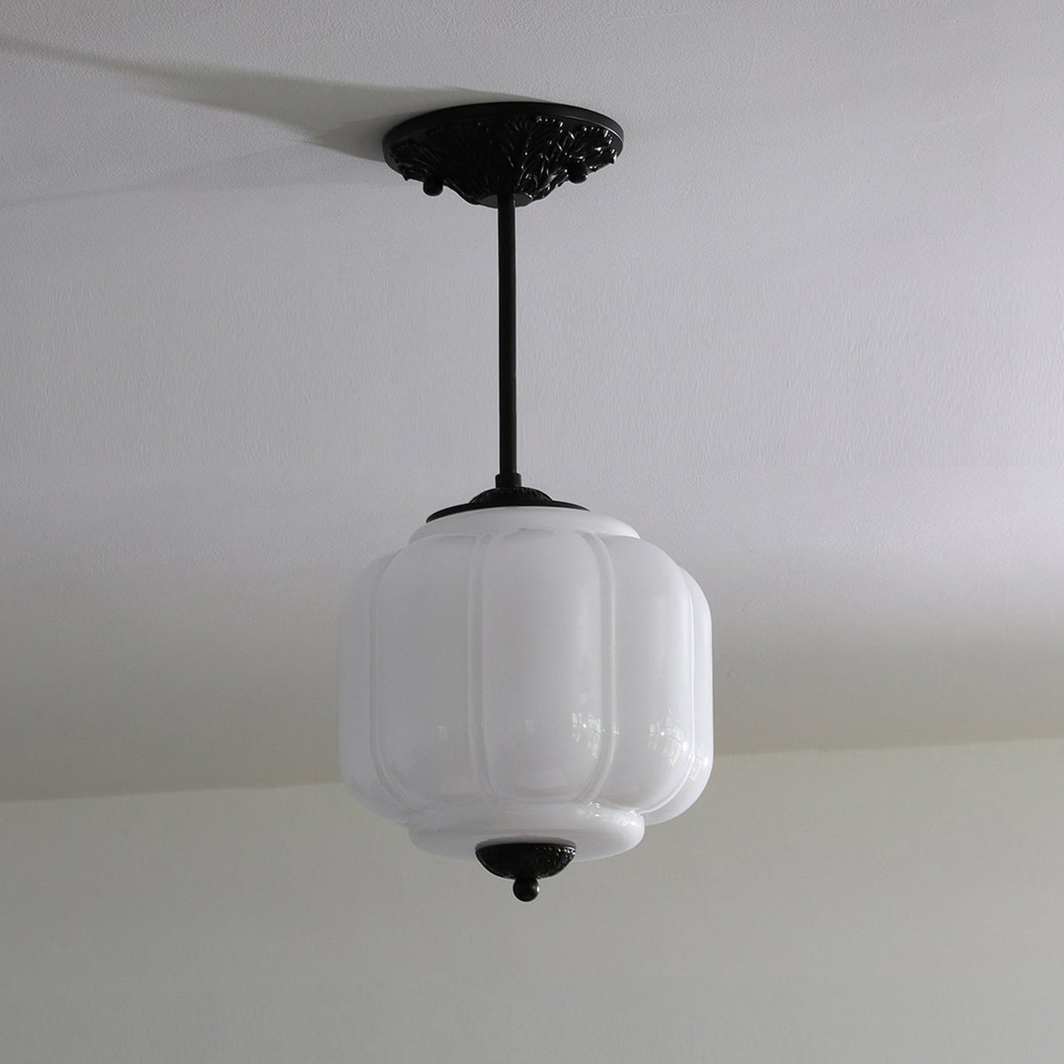 Eloise Glass Lantern Ceiling Lamp